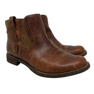Timberland Earthkeepers Savin Hill Genuine Leather Chelsea Boots Brown 6